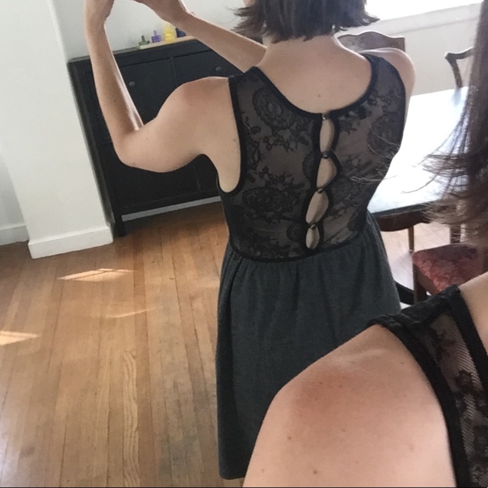 Fun lace back dress